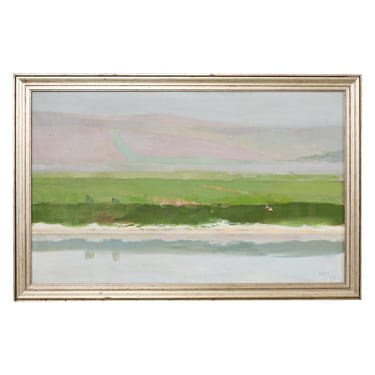 California Coastal Plein Air Impressionist Seascape 1979