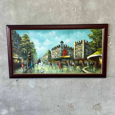 Moulin Rough Oil Painting
