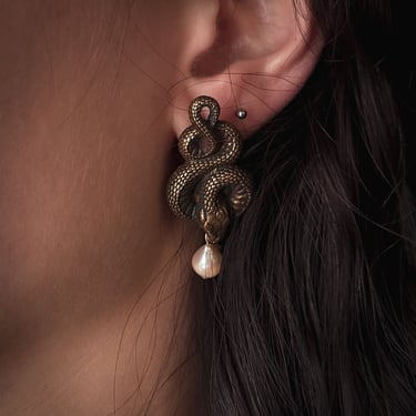 Stephen Dweck Snake Earrings