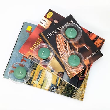 Bubble Tea-light Candle Holders, Set of 4 