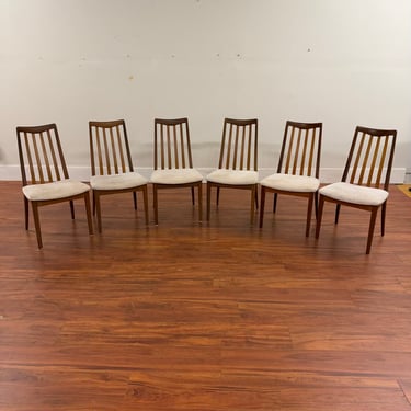 G-Plan Slat Back Dining Chairs Set of 6