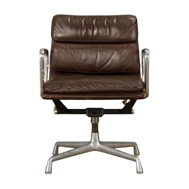 RESERVED FOR BRADEN  - 8 Charles Eames 'Soft Pad' Swivel / Desk Chair for Herman Miller, 1980s, Signed 