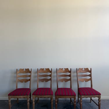 Henning Kjaernulf Oak dining chairs (Set of 4)