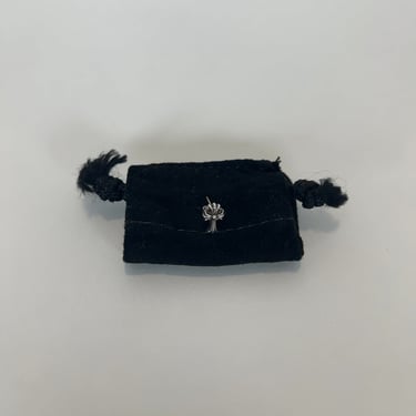 Chrome Hearts Small Cross Stud Earrings