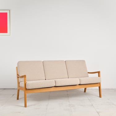 Mid-Century Modern Three-Seater Sofa by Ole Wanscher for France and Son 