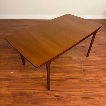 A.H. McIntosh Teak Twin Butterfly Leaf Dining Table