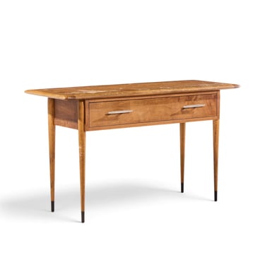 Lane Acclaim Mid Century Walnut Console Table - mcm 