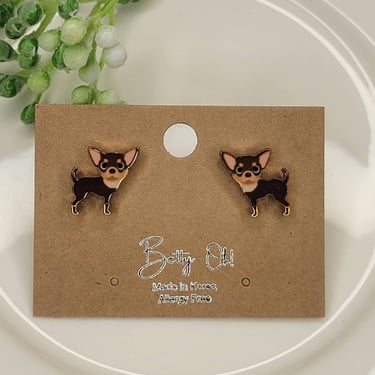 Chihuahua Earrings