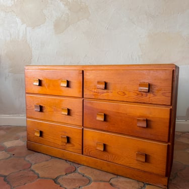 Primitive Pine Dresser