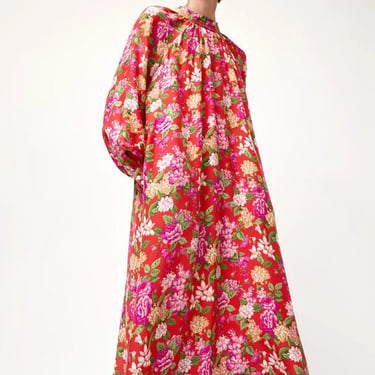 Lia Dress in Red Bouquet - No. 6