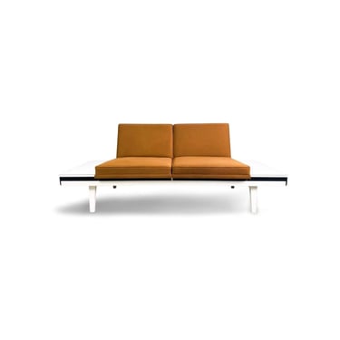 Original Herman Miller Midcentury Sofa steel frame Couch George Nelson 