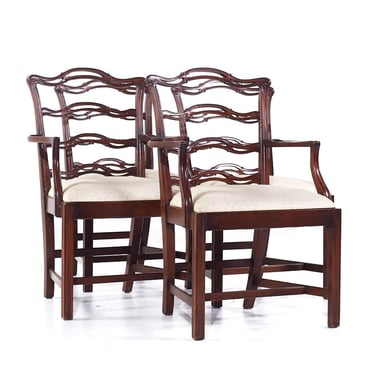 Stickley Mid Century Dining Chairs - Set of 4 - mcm 