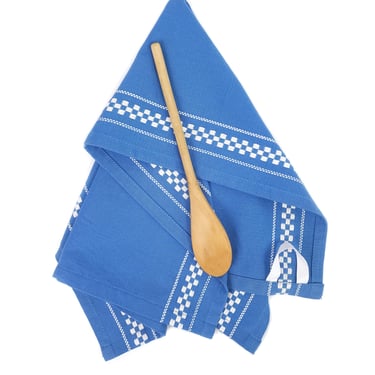 Blue Vintage Style Kitchen Towel 