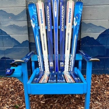 Blue Stain Custom Original Ski Chairs - Request you favorite brands and/or colors 