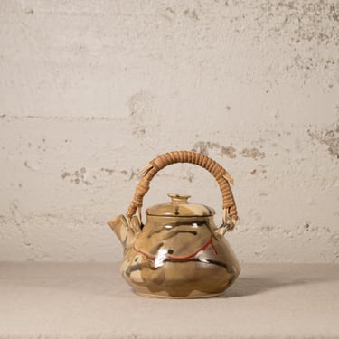 Camo Canvas Ceramic Teapot