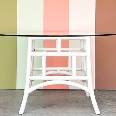 Coastal Rattan Dining Table