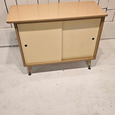 Midcentury Side Table Storage