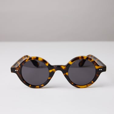 New York Eye_rish, Greystones. Light Tortoise Shell Frame with Grey Lenses 