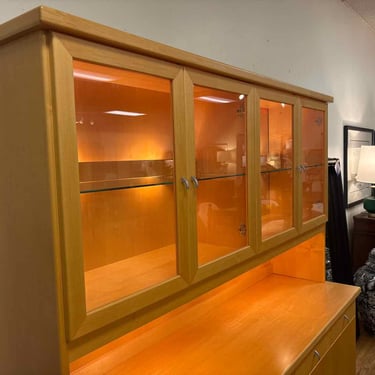 Workbench Maple China Cabinet