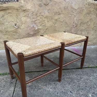 Mid century coffee table Danish modern slat bench mid century modern slat coffee table 