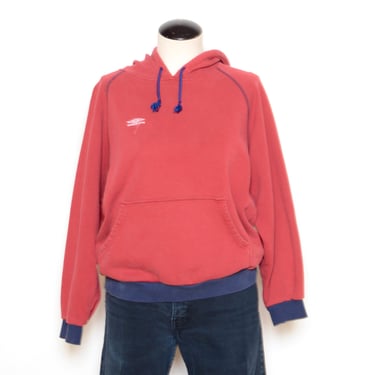 Vintage 80's UMBRO Two Toned Hoodie Sz M 