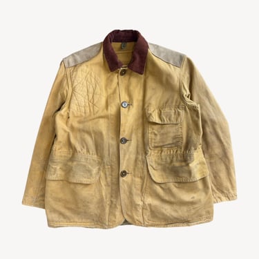 Vintage 1980s American Field Hunting Jacket | Retro Outdoor Barn Coat Large/Extra Large 