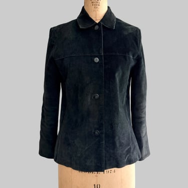 Vintage 1990s Suede Leather Jacket