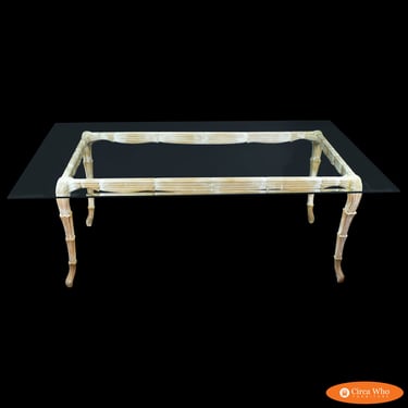 Serge Roche Carved Rectangular Dining Table