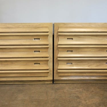 1950's MCM Sculpted Dresser Set by Schwartz for Romwebber