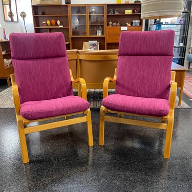Danish Bentwood Chairs by Stouby
