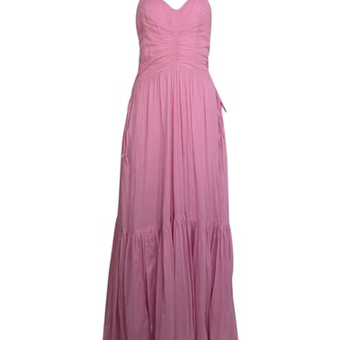 Isabel Marant Etoile - Pink Spaghetti Strap Full Length Dress Sz 8