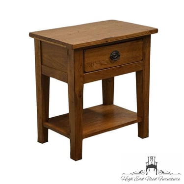 BROYHILL Attic Heirlooms Collection Solid Oak Rustic Farmhouse Country Style 28" Nightstand 4397-925 