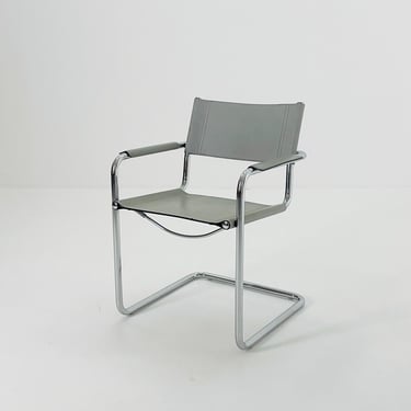 1 of 4  Mid century MG5 Centro Studi desk armchair by Mart Stam & Marcel Breuer for Matteo Grassi, 1970s Italy 