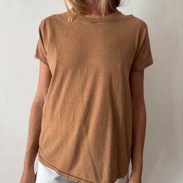 Faded Brown Military Tee