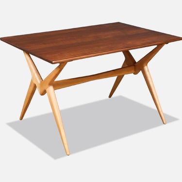 Renzo Rutili "American Translation" Model-38 \u00bd Table for Johnson Furniture