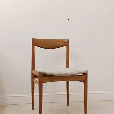 Vintage Mid-Century oak Dining Chairs by Lübke, Interlübke,1960s, Set of 4 