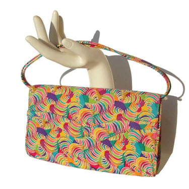 Vintage Mod Handbag Clutch Purse – Saks Fifth Ave Bag by Coblentz 