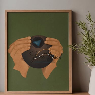 Take a Nap Magic 8 Ball Print 