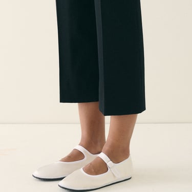 Vibi Venezia Satin Mary Janes - Snow
