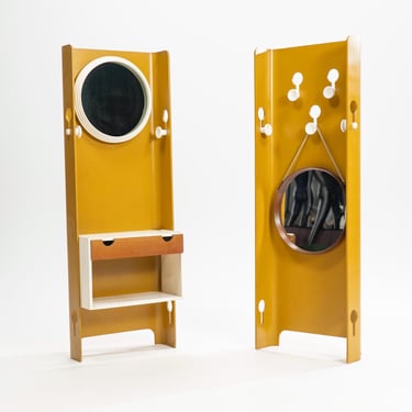 Pair of coat racks by Carlo De Carli for Fiarm, Italy, 1960s 