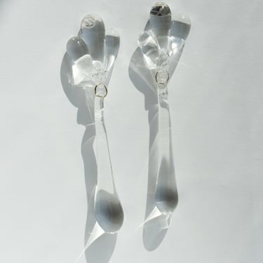 Glass Shell Earrings