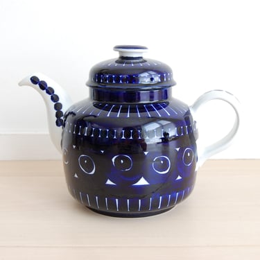 Arabia Finland Valencia 8 Cup Teapot by Ulla Procope 