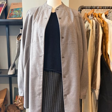 Chado Ralph Rucci Grey Wool Jacket