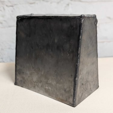 Brutalist Welded Steel Sculpture LSBJ