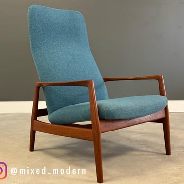 Alf Svensson for Dux Teak Lounge Chair 