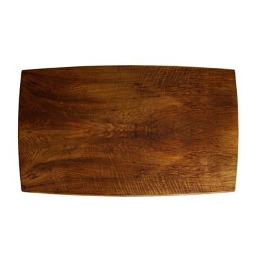 Kurt Ostervig Burled Walnut Dining Table with Eye-catching Grain