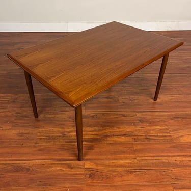 Vintage Danish Teak Draw Leaf Dining Table