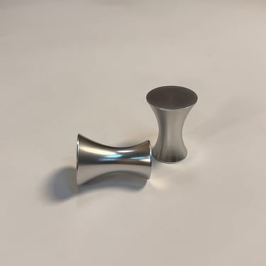 George Nelson Thin Edge “Apple Core” Drawer Pull – Solid Aluminum