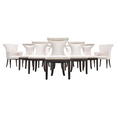 Set of Ten Ralph Lauren Style Highgate Dining Chairs