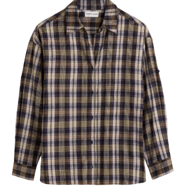 Isolde Button Down Plaid